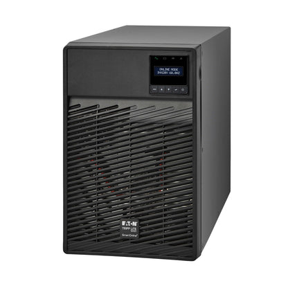 Eaton Tripp Lite Series SmartOnline Tower UPS Battery Backup, Pure Sine Wave Double-Conversion, 120V, AVR, LCD Screen, USB, DB9, 2 Year Warranty & $250,000 Insurance (SU700XLCD)