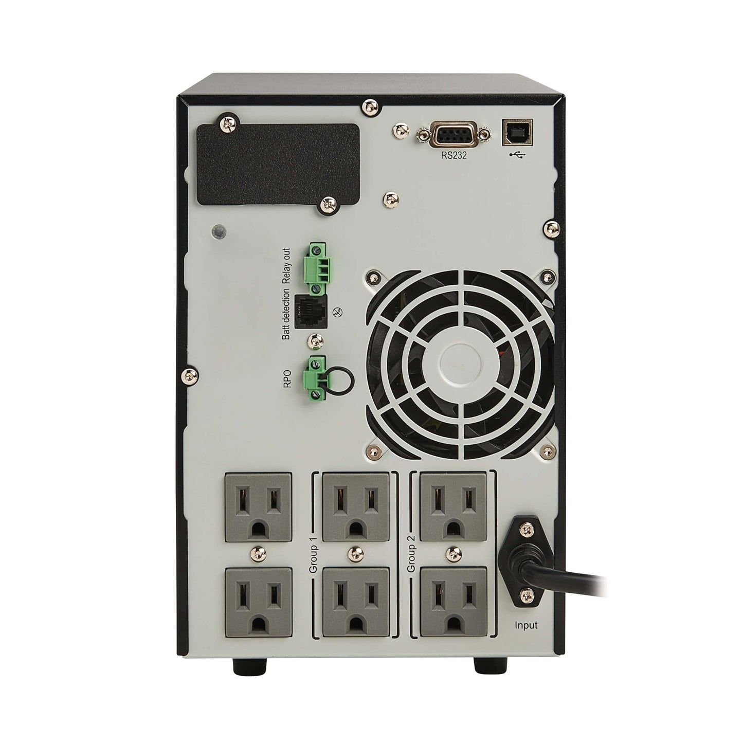 Eaton Tripp Lite Series SmartOnline Tower UPS Battery Backup, Pure Sine Wave Double-Conversion, 120V, AVR, LCD Screen, USB, DB9, 2 Year Warranty & $250,000 Insurance (SU700XLCD)