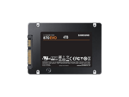 Samsung 870 EVO 4 TB 2.5" Serial ATA III V-NAND MLC