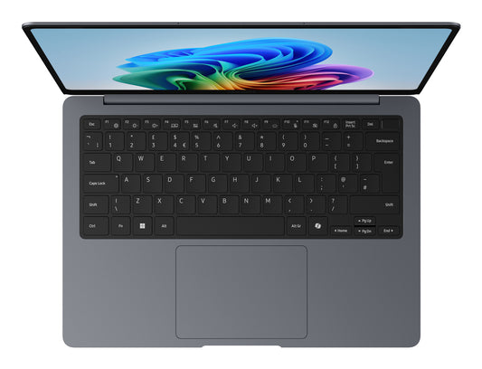 Samsung Galaxy Book6 Pro Copilot+ PC Intel Core Ultra 7 356H Laptop 35.6 cm (14") Touchscreen WQXGA+ 32 GB LPDDR5x-SDRAM 512 GB SSD Wi-Fi 7 (802.11be) Windows 11 Pro Grey