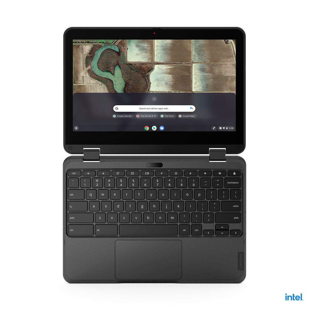 Lenovo 500e Chromebook Gen 3 (Intel) Intel® Celeron® N N4500 29.5 cm (11.6") Touchscreen HD 4 GB LPDDR4x-SDRAM 32 GB eMMC Wi-Fi 6 (802.11ax) ChromeOS US English Grey