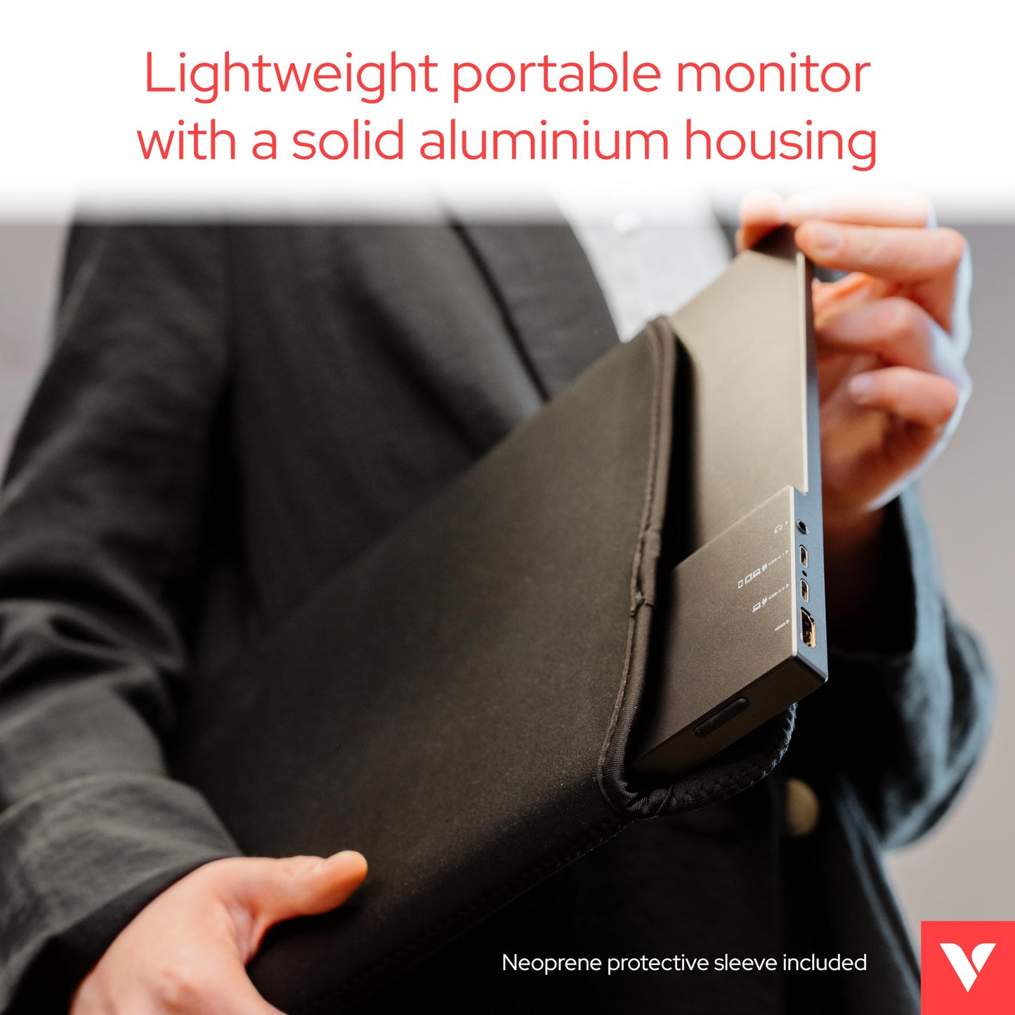 Verbatim Portable Monitor IPS Display