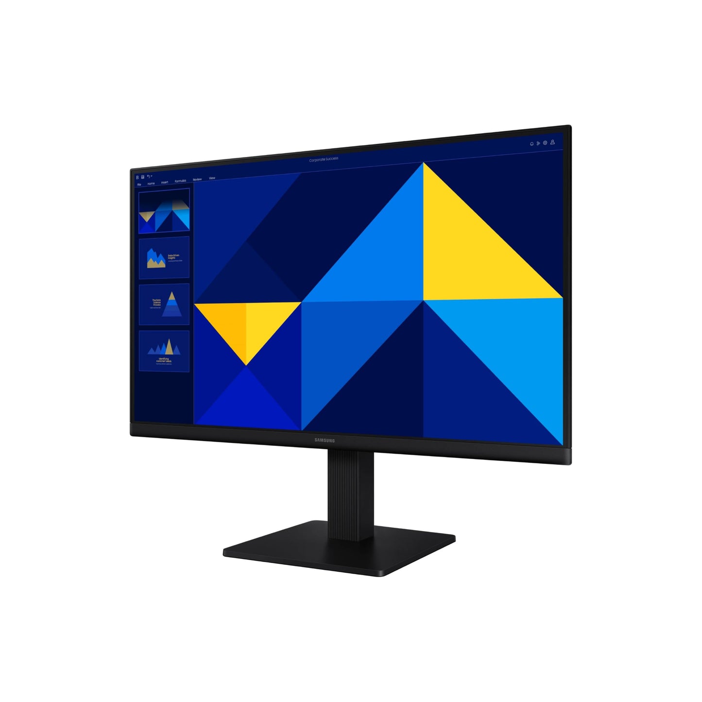 SAMSUNG Essential Monitor with IPS Panel and Tilt Only Stand, 100Hz Refresh Rate, Ergonomic Design, Advanced Eye Care, Game Mode