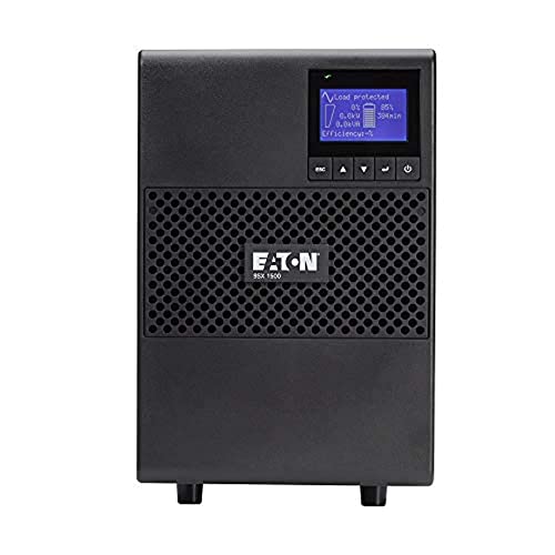 Eaton 9SX1500 1500 VA 9SX 120V Tower UPS - 1500 VA/1350 W - 100 V AC, 110 V AC, 120 V AC, 125 V AC - 5.90 Minute Stand-by Time - Tower - 6 x NEMA 5-15R
