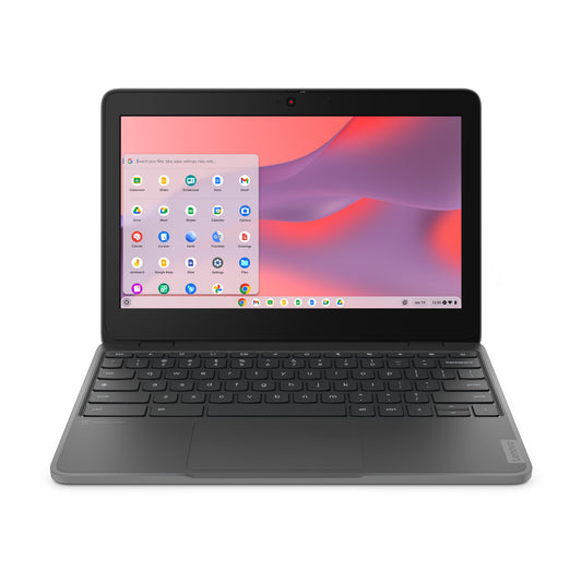 Lenovo 100e Chromebook Gen 4 (Intel) N100 29.5 cm (11.6") HD 8 GB LPDDR5-SDRAM 64 GB eMMC Wi-Fi 6 (802.11ax) ChromeOS Grey