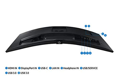 Samsung Viewfinity S65UA Series 34-Inch Ultrawide QHD Curved Monitor