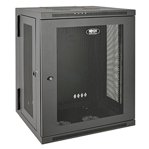 Tripp Lite 15U Wall Mount Rack Enclosure Server Cabinet, Hinged, 20.5" Deep, Switch-Depth (SRW15US)