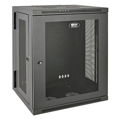 Tripp Lite 15U Wall Mount Rack Enclosure Server Cabinet, Hinged, 20.5" Deep, Switch-Depth (SRW15US)