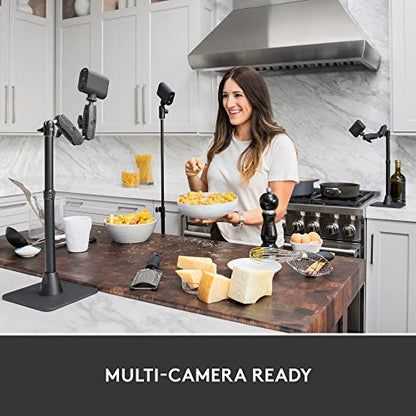 Logitech for Creators Mevo Start 3-Pack Wireless Live Streaming Cameras, for Multi-Camera HD Video,App Control and Stream via Smartphone or Wi-Fi