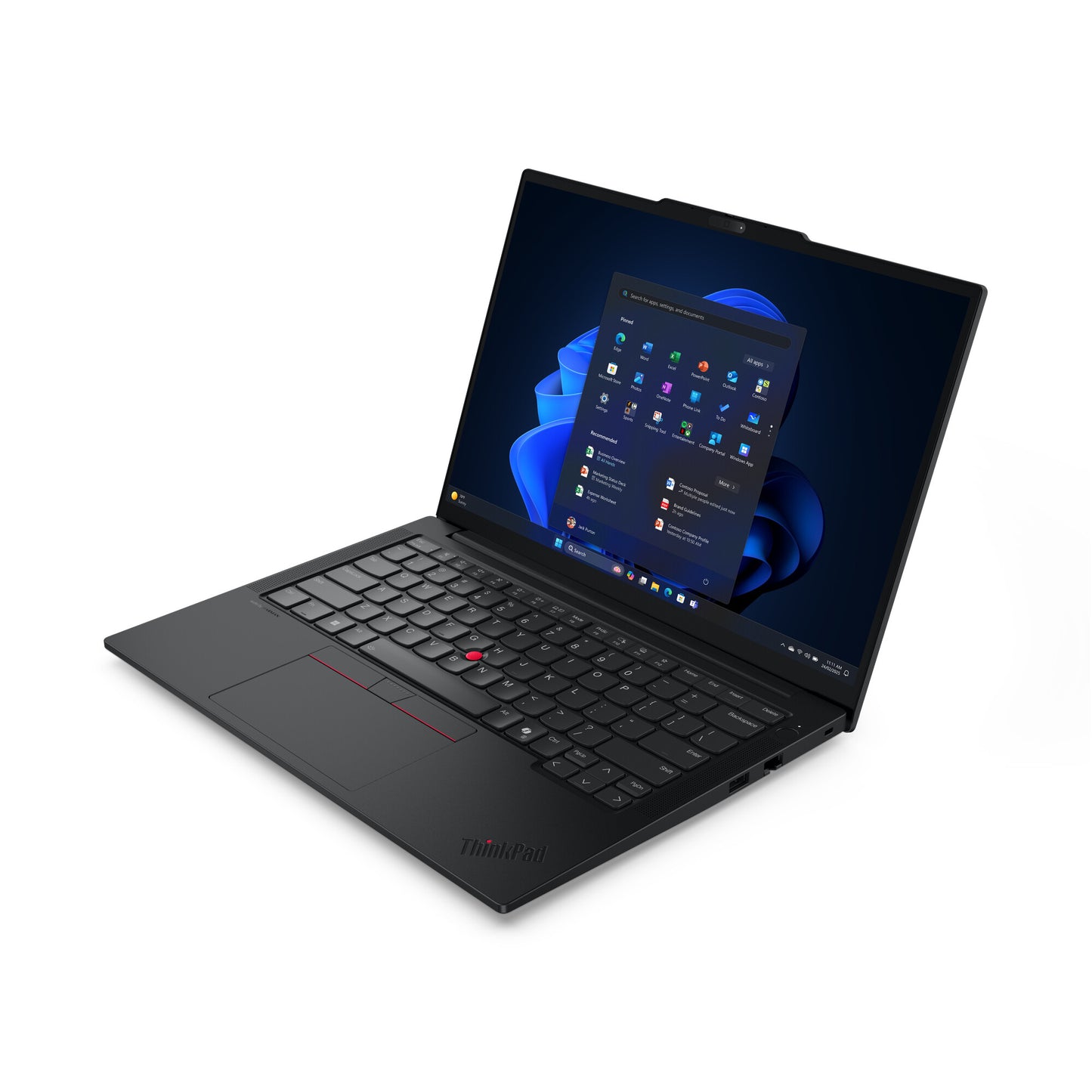 Lenovo ThinkPad E14 Gen 7 (Intel) Intel Core 7 240H Laptop 35.6 cm (14") Touchscreen WUXGA 16 GB DDR5-SDRAM 512 GB SSD Wi-Fi 6E (802.11ax) Windows 11 Pro Black