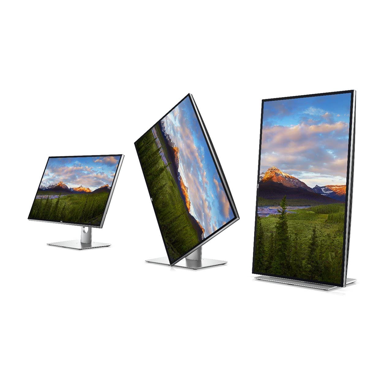 Dell UP3218K Ultra sharp 32" 8K Monitor, Silver/Black