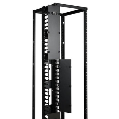 Tripp Lite SRCABLEVRT6 Open Frame Rack 6 Feet Vertical Cable Manager 6 Inches Wide, Black