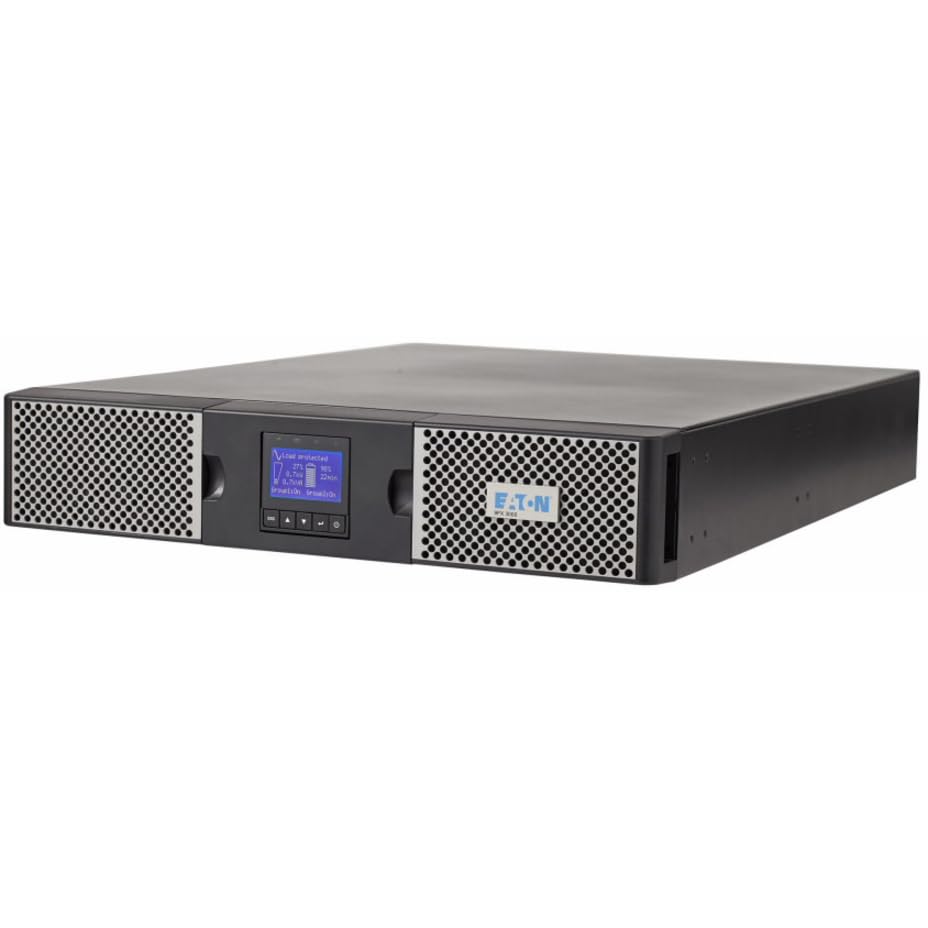 Eaton 9PX 2000VA 1800W 120V Online Double-Conversion UPS - 5-20P, 6X 5-20R, 1 L5-20R Outlets, Cybersecure Network Card, Extended Run, 2U Rack/Tower