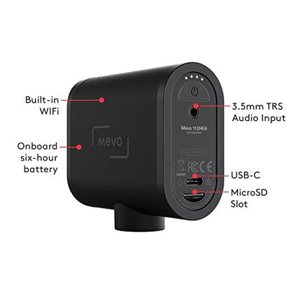 Logitech for Creators Mevo Start 3-Pack Wireless Live Streaming Cameras, for Multi-Camera HD Video,App Control and Stream via Smartphone or Wi-Fi