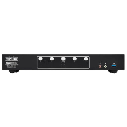 Tripp Lite HDMI & DisplayPort KVM Switch, Control Two or Four Devices with Two Monitors Desktop Switch, UHD 4K @ 60Hz Video, Two USB 3.2 Gen 1 Ports