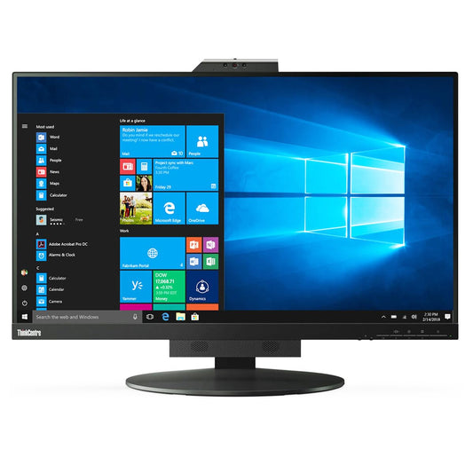 Lenovo ThinkCentre TIO27 27" Class Webcam WQHD LED Monitor - 16:9 - Black