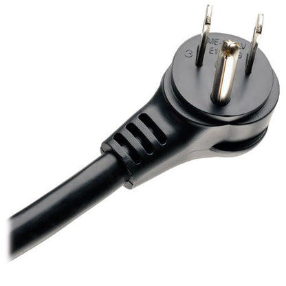 Tripp Lite 8 Right Angle Outlet Bench & Power Strip, 24 in. Length, 15ft Cord with 5-15P Plug (PS2408RA),Black/Gray