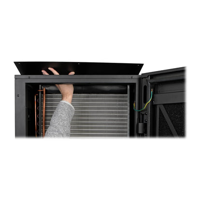 TRIPP LITE SRCOOL33K in-Row Cooling Unit for Server Racks and Data Centers | 33,000 BTU (9.7 kW), 208/240V, L6-30P Plug, 42U, Self-Contained AC Unit, Preinstalled Network Card, 1-Year Warranty