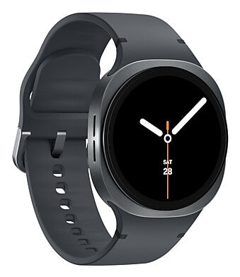 Samsung Galaxy Watch 8 3.3 cm (1.3") AMOLED 40 mm Digital 438 x 438 pixels Touchscreen 4G Graphite Wi-Fi GPS (satellite)