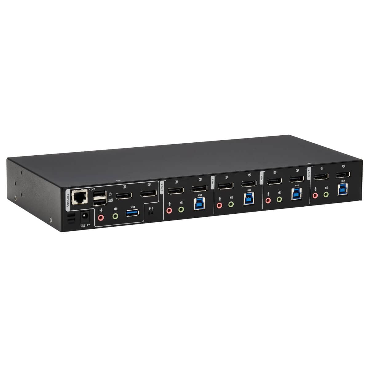 Tripp Lite HDMI & DisplayPort KVM Switch, Control Two or Four Devices with Two Monitors Desktop Switch, UHD 4K @ 60Hz Video, Two USB 3.2 Gen 1 Ports