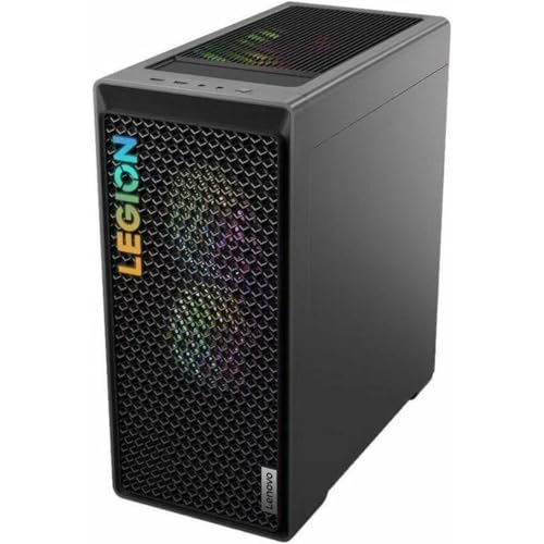 Lenovo Legion T5 26ARA8 90UX0016US Gaming Desktop Computer - AMD Ryzen 7 7700-16 GB - 512 GB SSD - Tower - Storm Gray - AMD B650 Chip - Windows 11 Pro - AMD Radeon RX 7600 Graphics 8 GB GDDR6 - ENGL