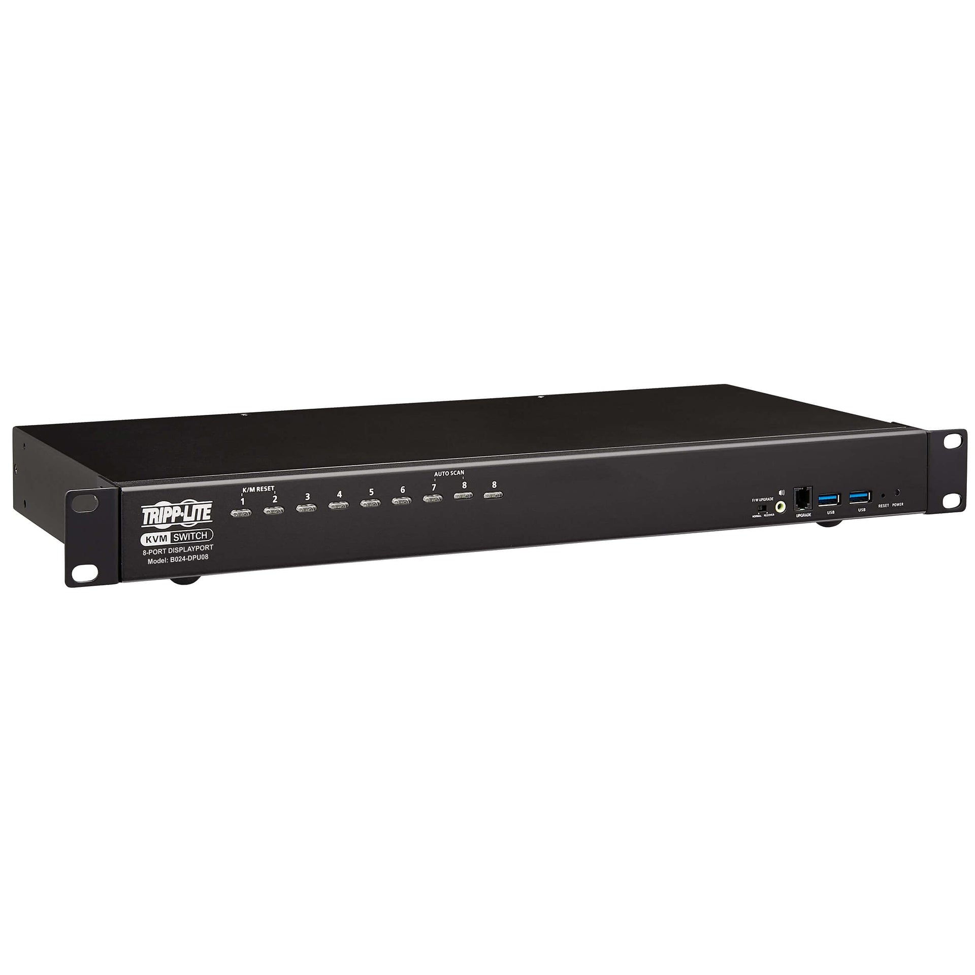 Tripp Lite by Eaton Rackmount Display KVMs, HDMI DisplayPort DVI VGA Ports, 8-Port to 16-Port Display KVMs