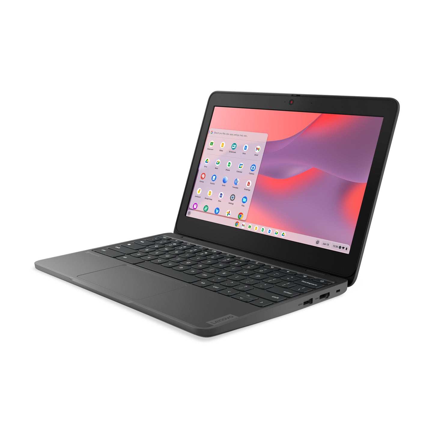 Lenovo 100e Chromebook Gen 4 (Intel) Intel® N N100 29.5 cm (11.6") Touchscreen HD 8 GB LPDDR5-SDRAM 64 GB eMMC Wi-Fi 6 (802.11ax) ChromeOS English Grey