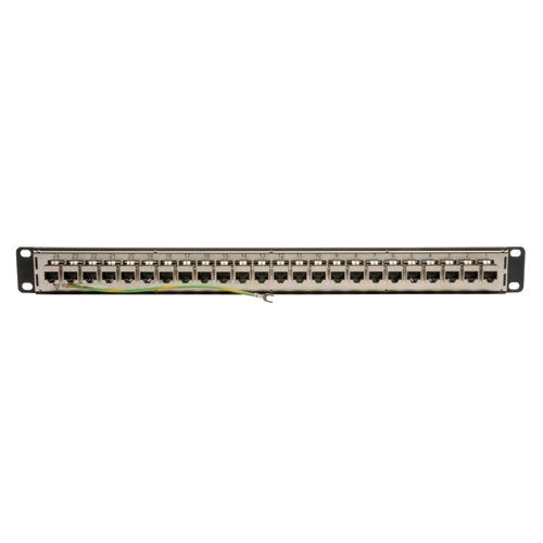 Tripp Lite 24-Port 1U Rackmount Cat6 Feedthrough Patch Panel, RJ45 Ethernet(N254-024)