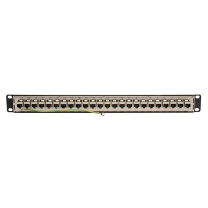 Tripp Lite 24-Port 1U Rackmount Cat6 Feedthrough Patch Panel, RJ45 Ethernet(N254-024)