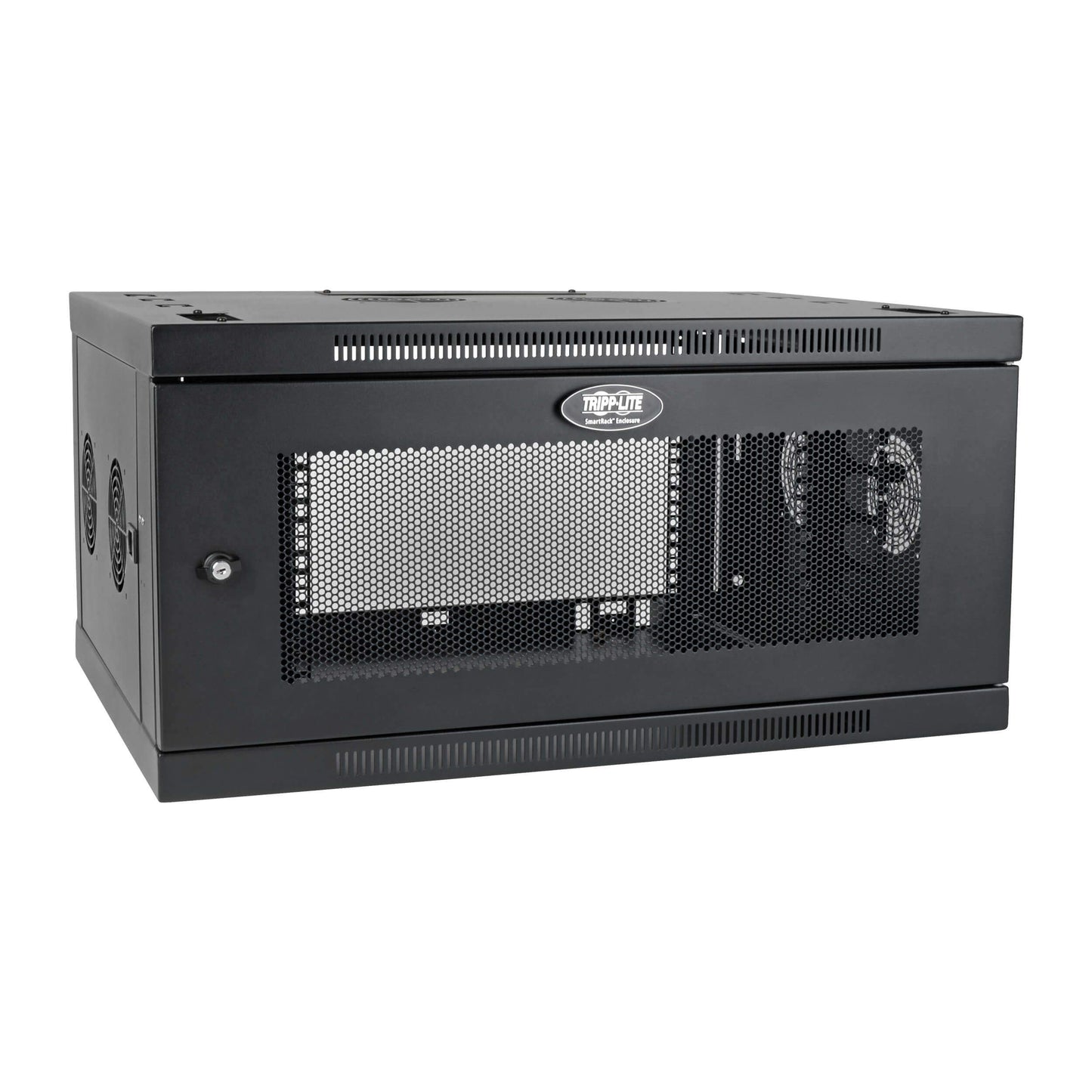 6U Wallmount Rack Enclosure Server Cabinet Wide Cable Management
