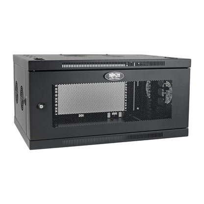 6U Wallmount Rack Enclosure Server Cabinet Wide Cable Management