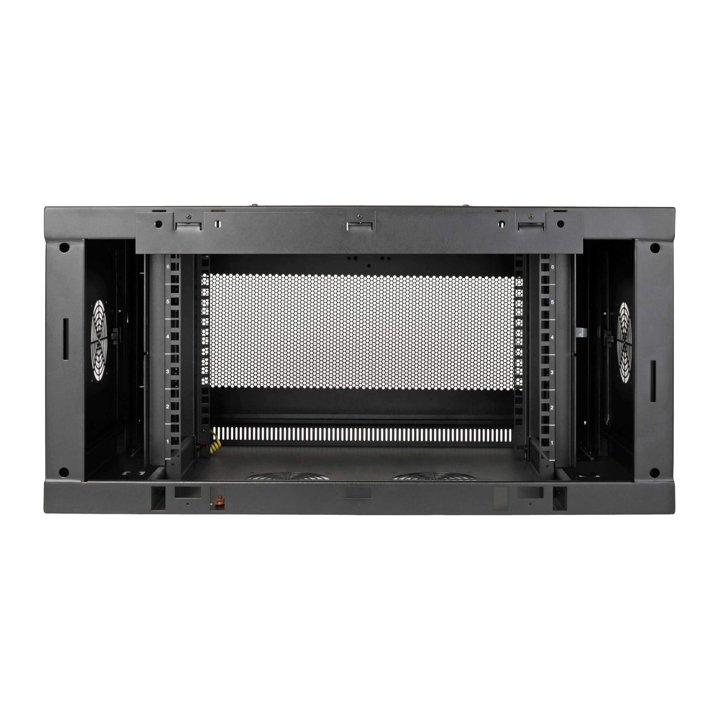 6U Wallmount Rack Enclosure Server Cabinet Wide Cable Management
