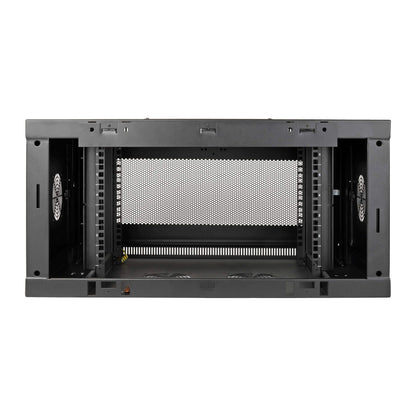 6U Wallmount Rack Enclosure Server Cabinet Wide Cable Management
