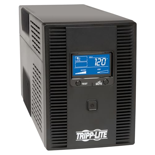 Tripp Lite 1000VA to 1500VA Smart UPS Battery Backup & Surge Protector | Rack Mount, Tower & Desktop | LCD Screen, AVR, Ethernet Protection (Smart UPS Series)