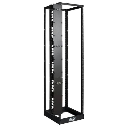 Tripp Lite SRCABLEVRT6 Open Frame Rack 6 Feet Vertical Cable Manager 6 Inches Wide, Black