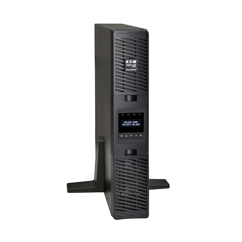 Tripp Lite Smart Double-Conversion UPS, 208/230V, C13 Outlets, Pure Sine Wave, Network Card Option, USB & DB9, 2U Rackmount, 2-Year Warranty & $250,000 Insurance (SUINT-LCD2U Series)