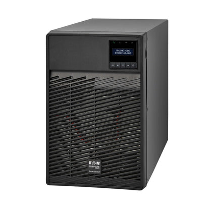 Eaton Tripp Lite Series SmartOnline Tower UPS Battery Backup, Pure Sine Wave Double-Conversion, 120V, AVR, LCD Screen, USB, DB9, 2 Year Warranty & $250,000 Insurance (SU700XLCD)