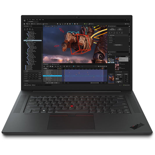 Lenovo ThinkPad P1 Gen 6 21FV001BUS 16" Mobile Workstation - WQXGA - 2560 x 1600 - Intel Core i7 13th Gen i7-13700H Tetradeca-core (14 Core) 2.40 GHz - 32 GB Total RAM - 1 TB SSD - Black Paint