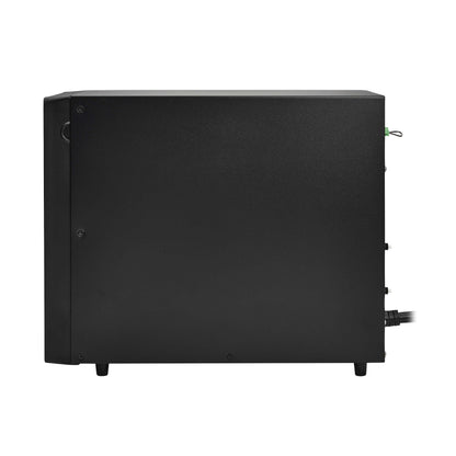 Eaton Tripp Lite Series SmartOnline Tower UPS Battery Backup, Pure Sine Wave Double-Conversion, 120V, AVR, LCD Screen, USB, DB9, 2 Year Warranty & $250,000 Insurance (SU700XLCD)