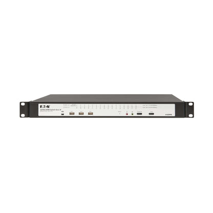 Eaton 16-Port & 32-Port Rack KVM Over IP Switch, Cat5/Cat5e, Virtual Media Connection, Remote & Local Users, Free Software, VGA or HDMI KVM, 1U Rackmount, TAA Compliant, 3-Year Warranty