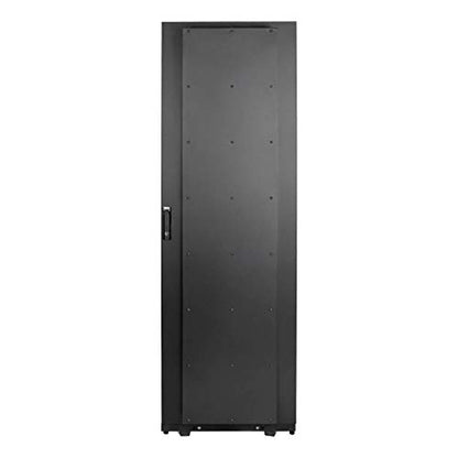 Tripp Lite - SRQP42UB - 42U Rack Enclosure Server Cabinet Quiet with Sound Suppression - 42U Wide X 27.76 Deep Floor Standing for Server - Black - Steel - 2000 Lb X Dynamic/Rolling Weight