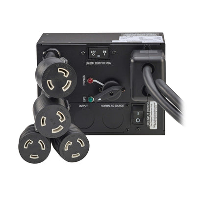 Eaton Tripp Lite Series 5000VA & 6000VA UPS Battery Backup, 208V, 120V Stepdown Transformer & Maintenance Bypass Switch Accessory Options, AVR, Network Card, Extended Run (SU5-6KVA Series)