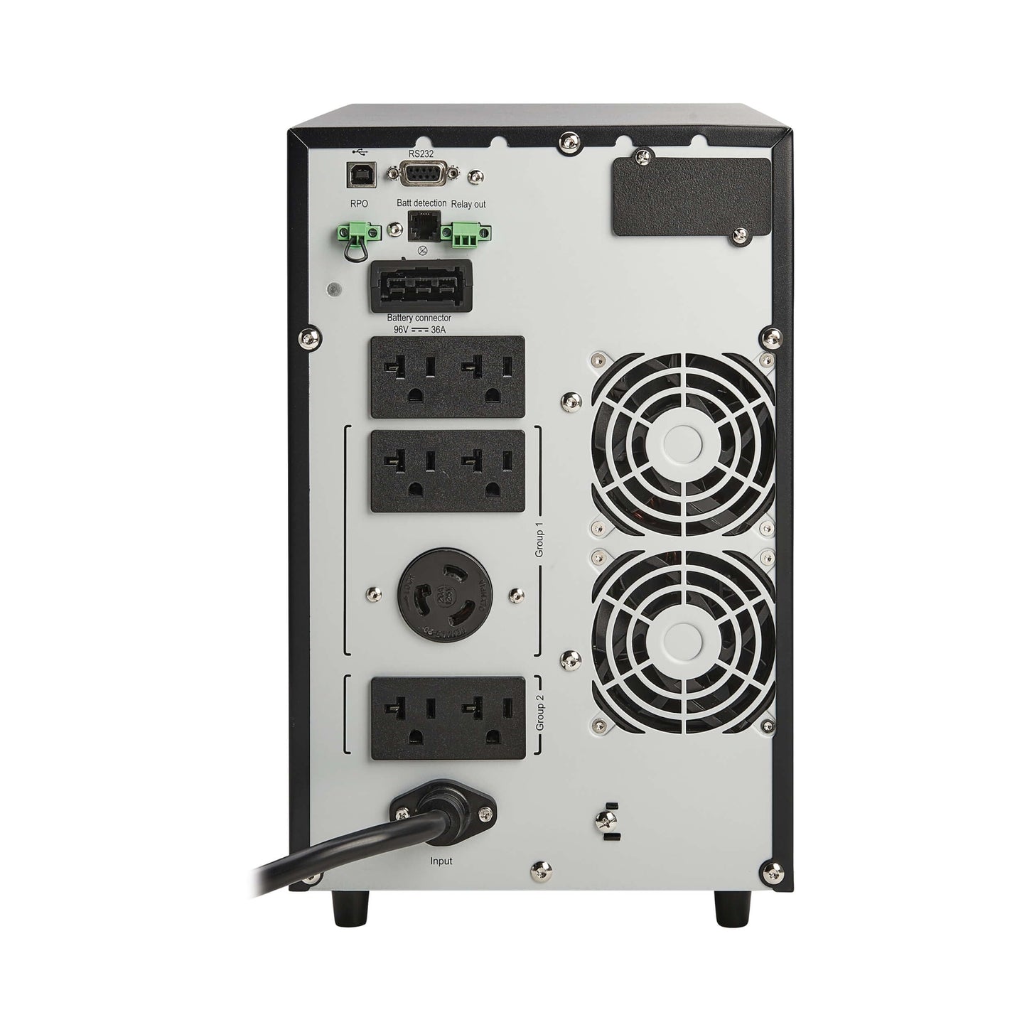 Eaton Tripp Lite Series SmartOnline Tower UPS Battery Backup, Pure Sine Wave Double-Conversion, 120V, AVR, LCD Screen, USB, DB9, 2 Year Warranty & $250,000 Insurance (SU700XLCD)
