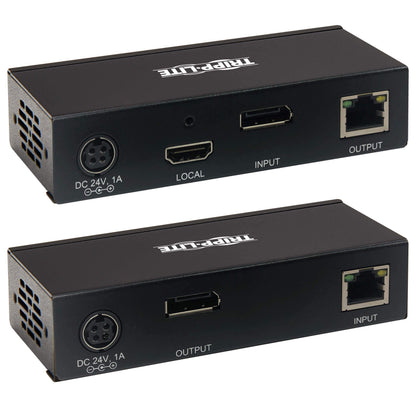Tripp Lite DisplayPort Over Cat6 Extender Kit KVM Support USB 4K PoC TAA (B127-1A1-BDBD)