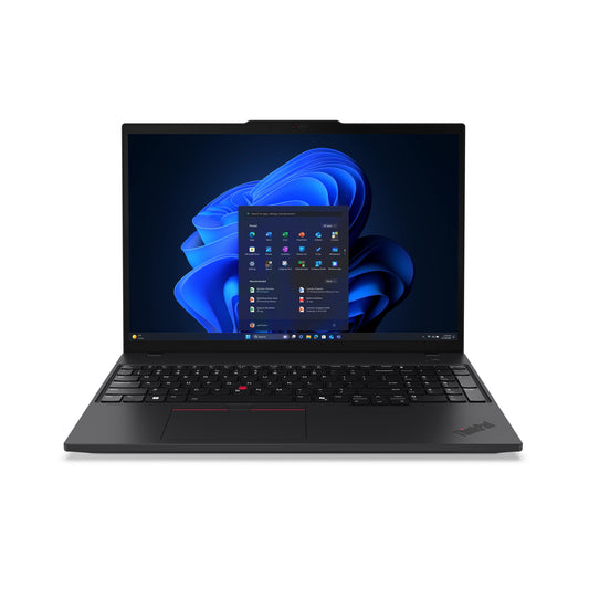 Lenovo ThinkPad T16 Gen 4 (Intel) Intel Core Ultra 7 265U Laptop 40.6 cm (16") Touchscreen WUXGA 32 GB DDR5-SDRAM 1 TB SSD Wi-Fi 7 (802.11be) Windows 11 Pro Black