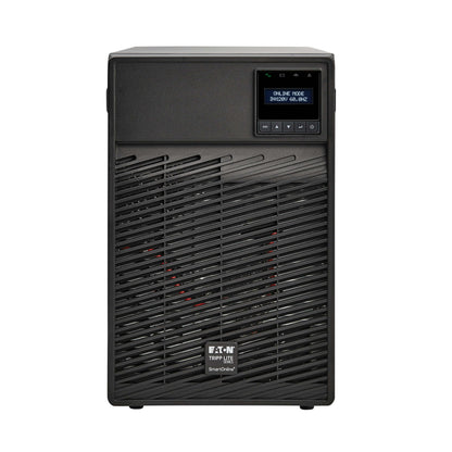 Eaton Tripp Lite Series SmartOnline Tower UPS Battery Backup, Pure Sine Wave Double-Conversion, 120V, AVR, LCD Screen, USB, DB9, 2 Year Warranty & $250,000 Insurance (SU700XLCD)