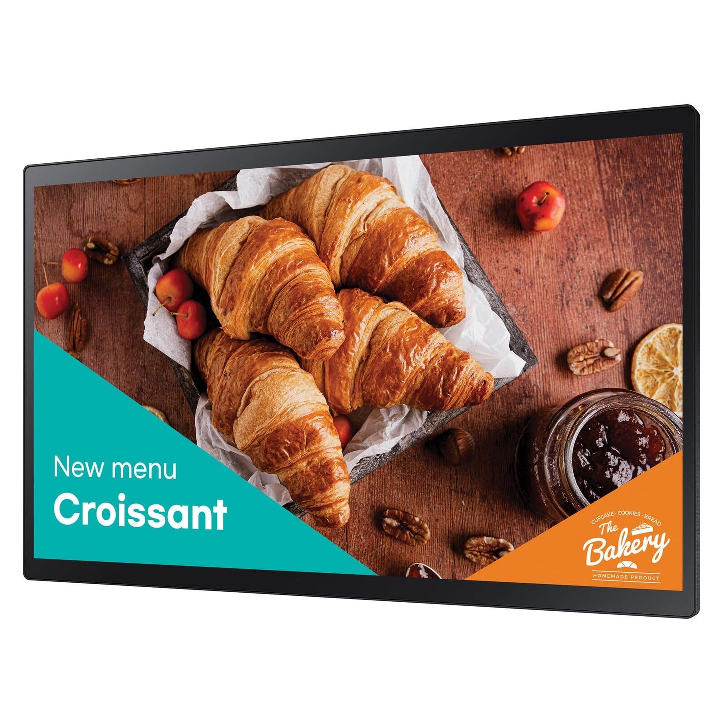 Samsung QB24C 24-inch Commercial Uhd Led Lcd Display 250 Nit