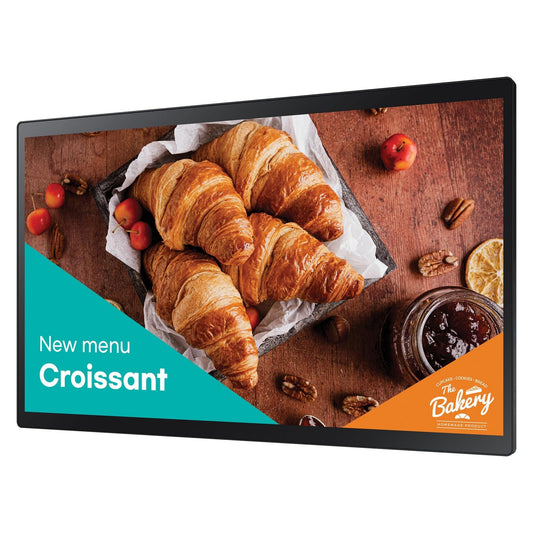 Samsung QB24C 24-inch Commercial Uhd Led Lcd Display 250 Nit