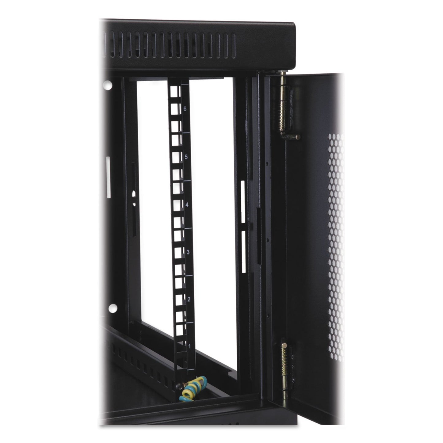 Tripp Lite 6U Wall Mount Rack Enclosure Server Cabinet, 16.5" Deep, Switch-Depth (SRW6U), Black