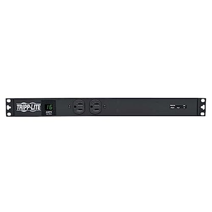 Tripp Lite Metered PDU, 20A, Isobar Surge Suppression 3840 Joules, (12 5-20R, 2 5-15R), 120V, L5-20P/5-20P, 1U Rack-Mount Power (PDUMH20-ISO)